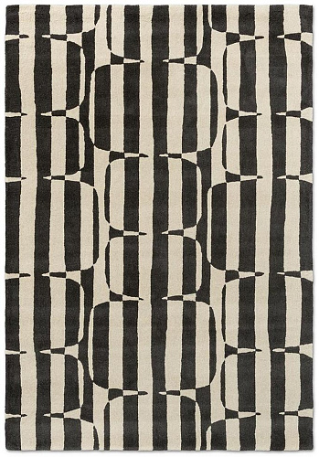 Tapis Lohko Stripe charbon