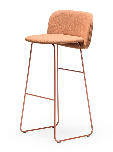 Chips SL terracotta hoge barkruk