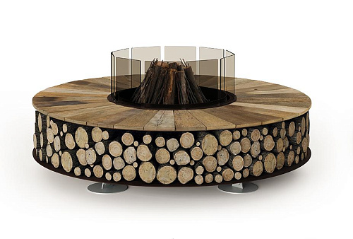 Brasero Zero en bois