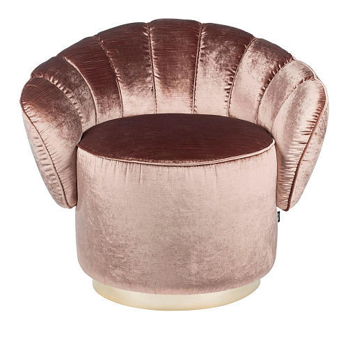 Fauteuil Kidman rose blush