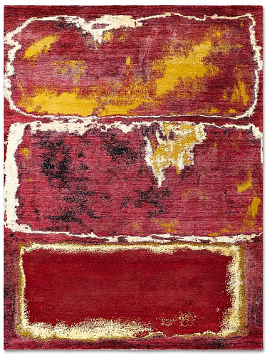 Tapis de luxe fait main Blood Moon