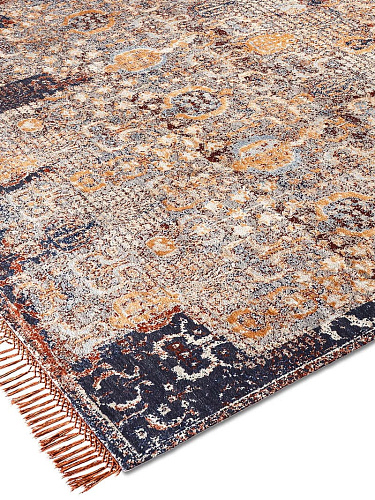 Tapis noué à la main Block