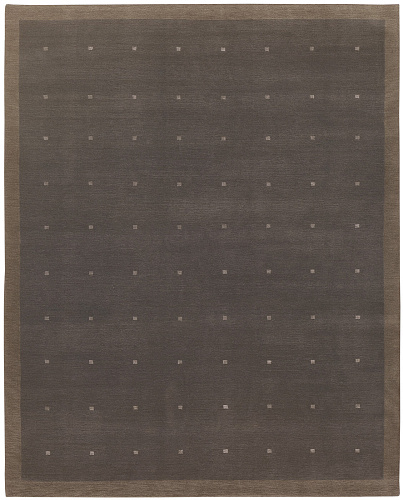 Tapis Symbol Border gris