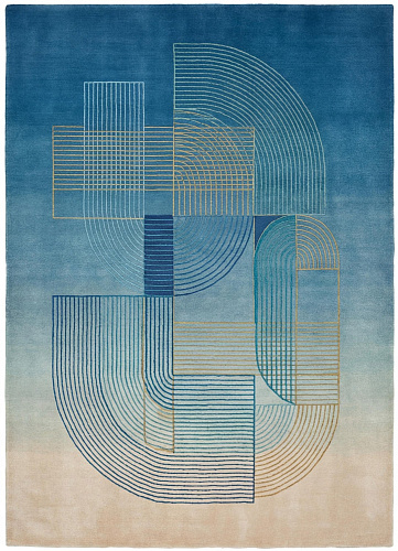 Tapis Blue Monolith