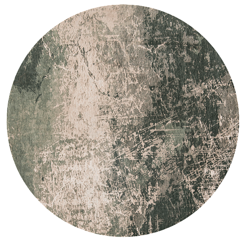Deep Mine rond vloerkleed