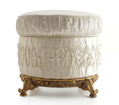 Pouf italien rond