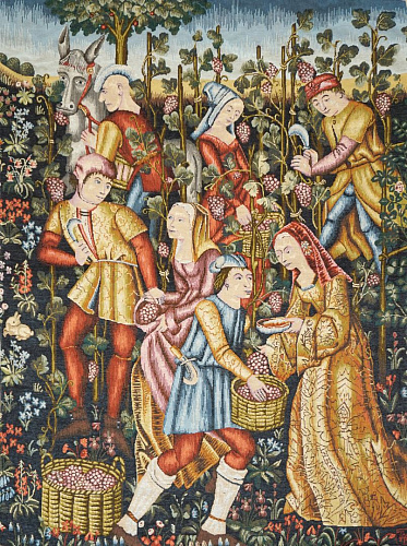 Tapisserie murale La récolte