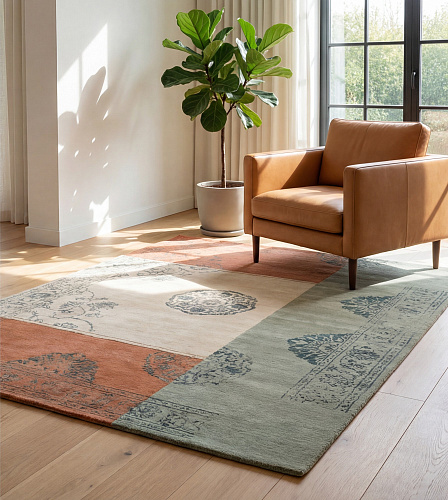 Tapis Antique Collage
