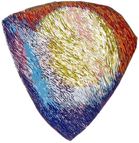 Tapis rond design Spin 1