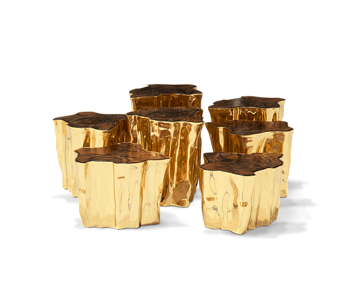 Table basse Paradise Series finition noyer