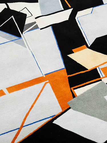 Tapis tissé main Nociòn Transversal B