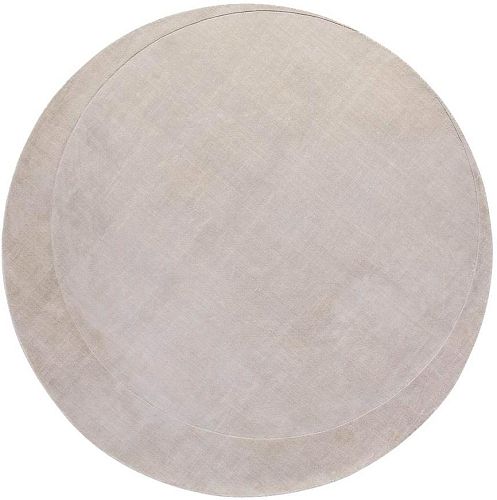 Tapis Luna rond sable