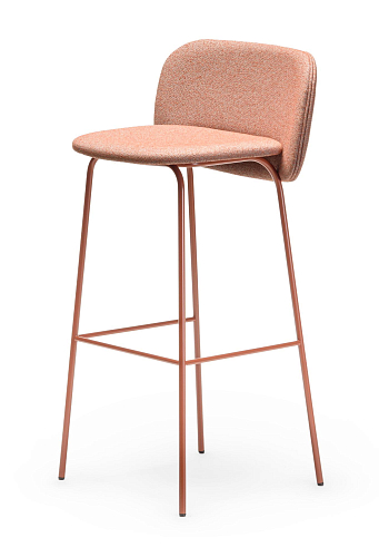 Chips M terracotta hoge barkruk