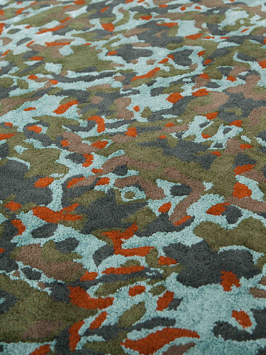 Campari Soda designer handgeweven vloerkleed