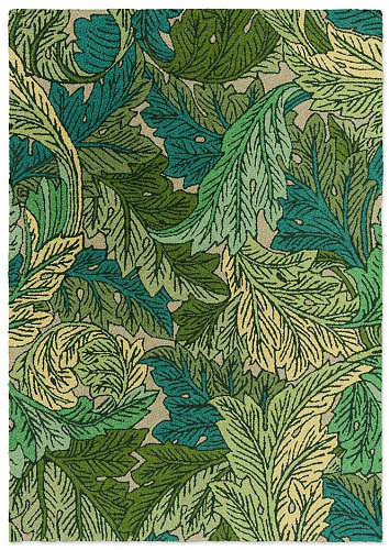 Tapis d’extérieur Acanthus ortie/bleu ciel